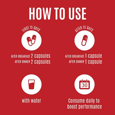 AADAR Straight Up for Real Strength 500 mg Capsule 60's - General Health