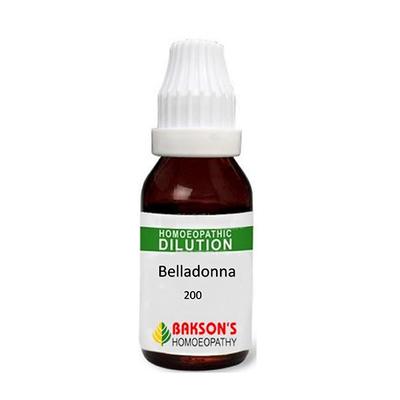 Bakson's Belladonna 200 CH Liquid 30 ml - Dilutions