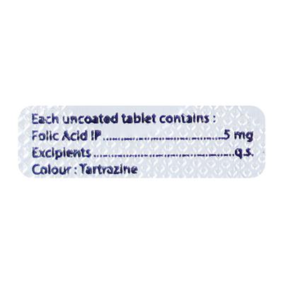 FOLIZEN 5mg Tablet 10's - Iron Supplement/Anaemia-Vma