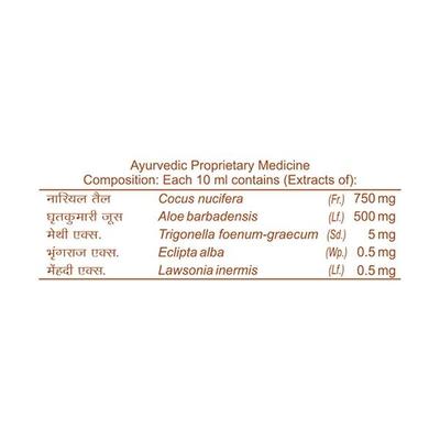 Patanjali Kesh Kanti Coconut Hair Wash 150 ml - Shampoos