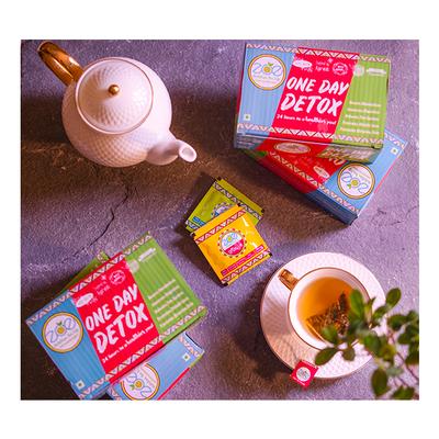 Zoe One Day Detox Plan Powder (Pack of 4 x 350 gm) 1400 gm - General Health