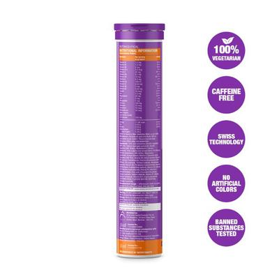 Fast&Up Vitalize Multivitamins Beetroot Effervescent Tablet - Orange Flavour 20's - Multi-Vitamins