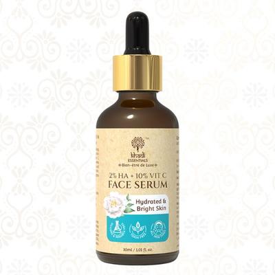 Khadi Essentials 2% HA + 10% Vitamin C Face Serum 30 ml - Face Serum