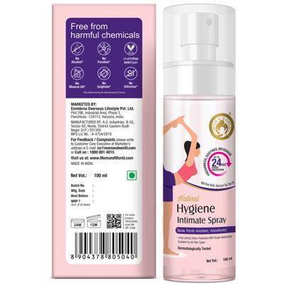 Mom & World Natural Intimate Foaming Hygiene Wash 100 ml - Intimate Care