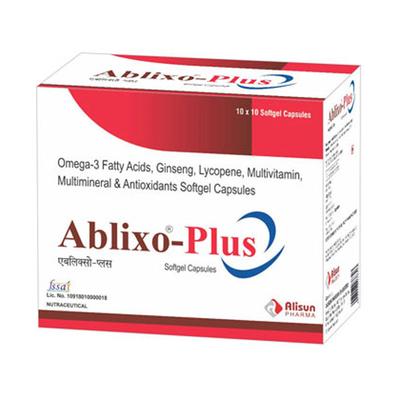 ABLIXO PLUS Softgel Capsule 10's - Supplements-Vam