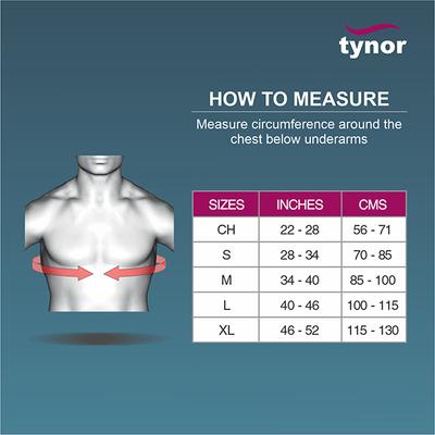 Tynor Posture Corrector (S) (A 33) - Back/Abdomen Supports