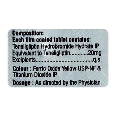TENITIN 20 Tablet 15's - Diabetes-Ant