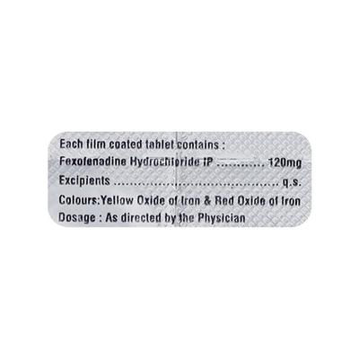 ALARREST 120 Tablet 10's - Allergies-Ant