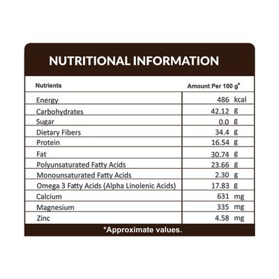 Neuherbs Raw Unroasted Chia Seeds 200 gm - Nutritional Bars