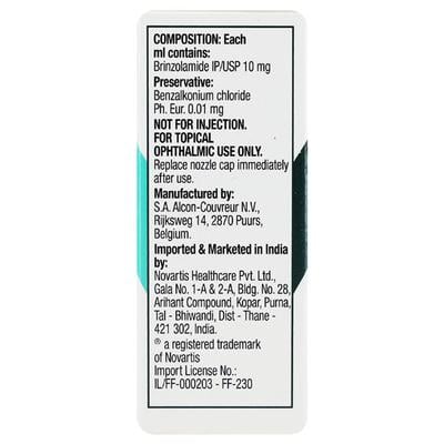 AZOPT Ophthalmic Suspension 5ml - Glaucoma-Ant