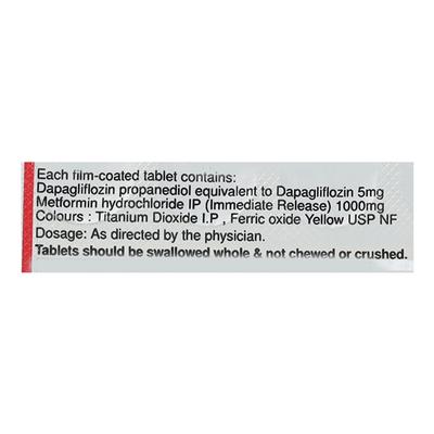 GLEDEPA MET 5/1000mg Tablet 14's - Diabetes-Ant