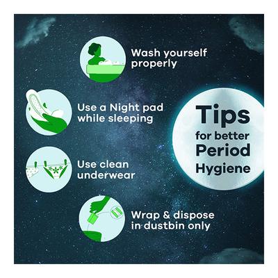 Whisper Ultra Nights Sanitary Pads (XXL+) 6's - Sanitary Napkins