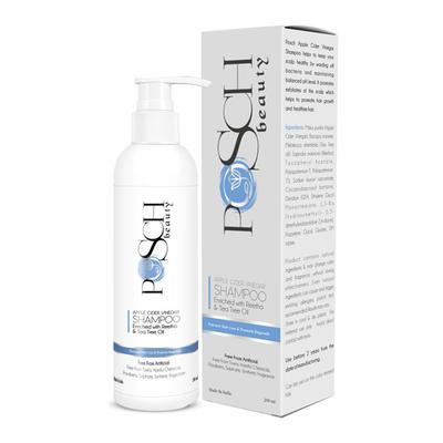 Posch Shampoo - Apple Cider Vinegar (Pack of 2 x 200 ml) - Shampoos