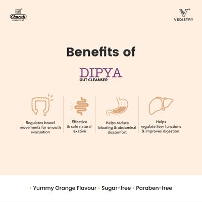Vedistry Dipya Gut Cleanser 75 g - Personal Care (Ayush)