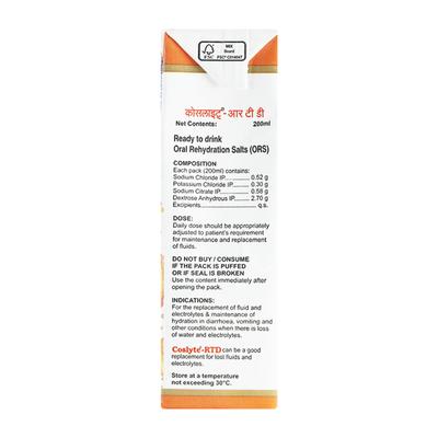 Coslyte Rtd Orange Flavour Liquid 200ml - Supplements-Ele