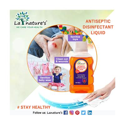 La Nature's Antiseptic Disinfectant Liquid (Pack of 2 x 100 ml) - Health Products