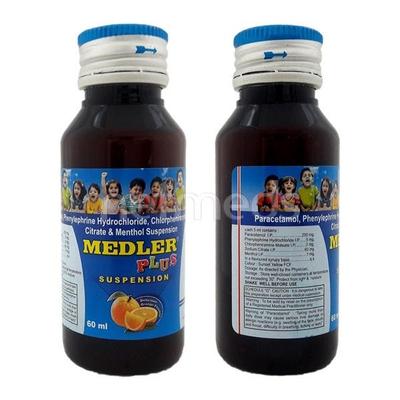 Medler Plus Syrup 60ml - Cough And Cold-Cou