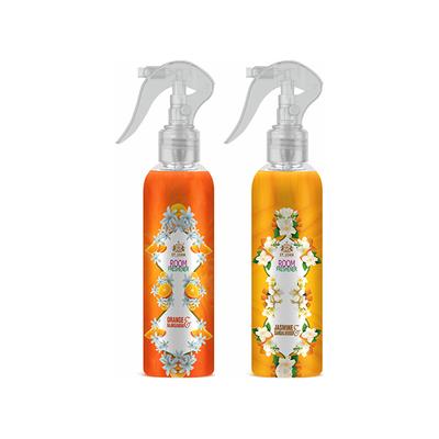 St. John Room Freshener Combo (Orange Rajinigandh + Jasmine Sandalwood) Pack of 2 x 250 ml - Men Deodorants/Roll-Ons