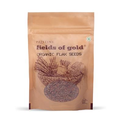 Pristine Fields Of Gold - Organic Flax Seeds 100 gm - Nutritional Bars