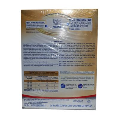 Nestle Pre Nan Powder 400 gm (Refill Pack) - Baby And Infant Supplements