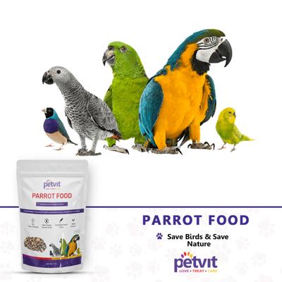 Petvit Parrot Food for Big Parrot 1000 gm - Petfood