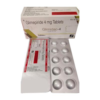 GLIMIDAC 4 Tablet 10's - Diabetes-Ant
