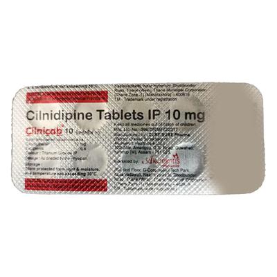 Cilnicab 10mg Tablet 10'S - Hypertension-Cal