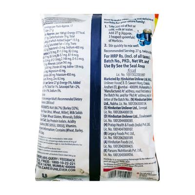 Horlicks Nutritional drink Powder - Classic Malt (Super Saver Pack) (Pouch) 450 gm - Daily Health Drinks