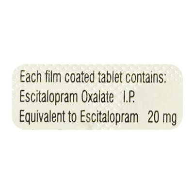 ESCNX 20 Tablet 10's - Depression-Ant