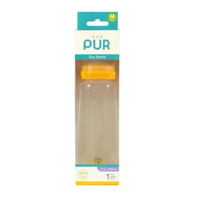 Pur Eco Feeding Bottle - Yellow 250 ml - Feeding & Nursing