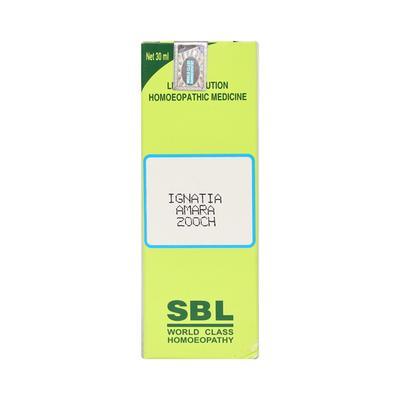 SBL Ignatia Amara 200 Liquid 30 ml - Dilutions