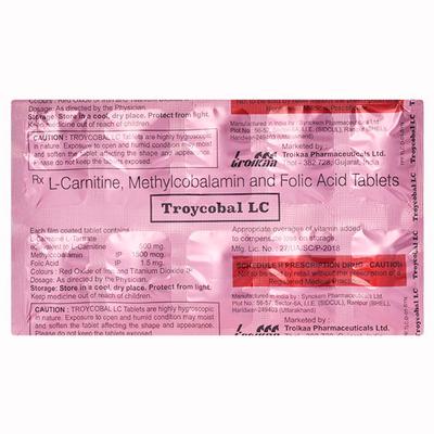TROYCOBAL LC Tablet 10's - Supplements-Vam