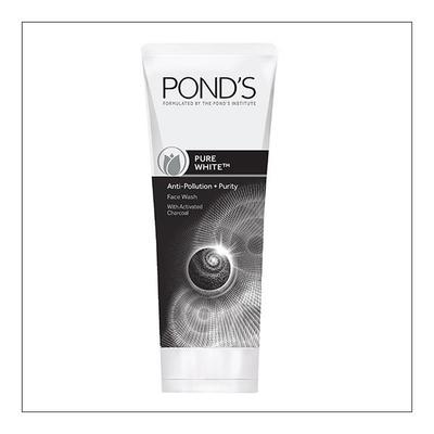 POND'S Pure White Anti Pollution Face Wash 50 gm - Face Wash & Cleansers