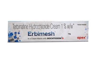 Erbimesh 1% Cream 15gm - Fungal Infections-Anf