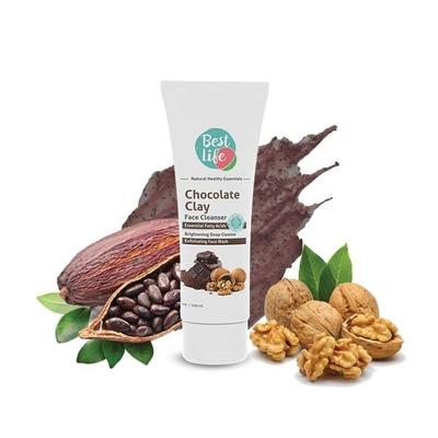 Best Life Chocolate Clay Face Cleanser 100 ml - Face Wash & Cleansers