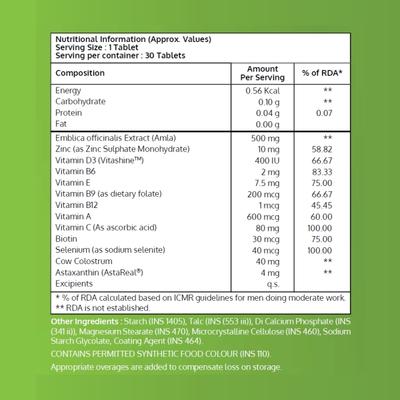 Nutrileague Immunity Booster Tablets 30's - Multi-Vitamins