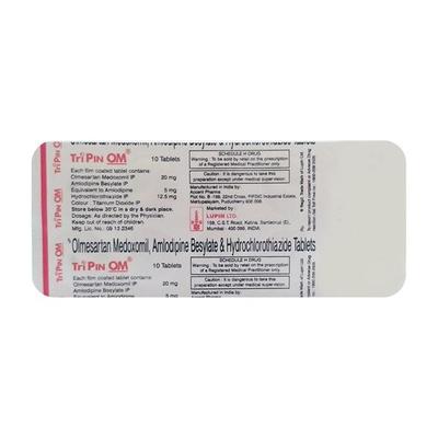 Tripin OM Tablet 10'S - Hypertension-Ang