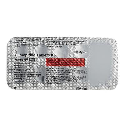 MYPRIBET 1 Tablet 10's - Diabetes-Ant