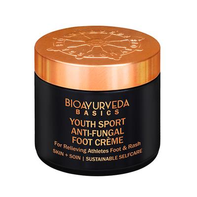 Bioayurveda Basics Youth Sport Anti-Fungal Foot Creme 120 gm - Foot Creams & Lotions