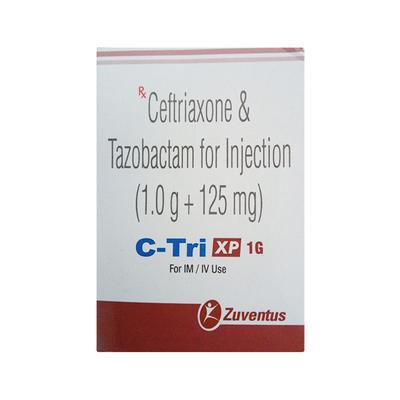 C Tri XP 1gm Injection 1'S - Bacterial Infections-Cep