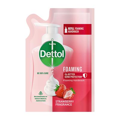 Dettol Foaming Handwash - Strawberry (Refill) 200 ml - Hand Wash & Soaps