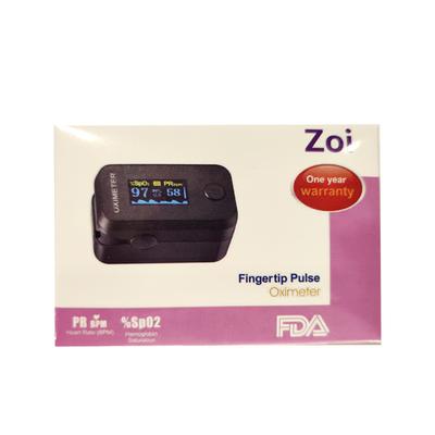 Zoi Fingertip Pulse Oximeter - Health Monitors And Equipment