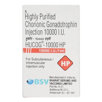 Hucog HP 10000IU Injection 1'S - Hormonal Therapy-Tro
