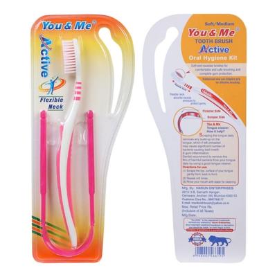 You & Me Active Toothbrush Kit - Soft 6's - Toothbrushes