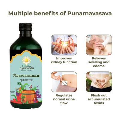 Kerala Ayurveda Punarnavasava Syrup 450 ml - Speciality Medicines