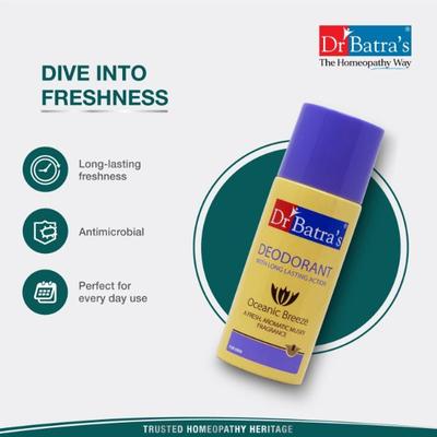 Dr Batra's Instant Glow Face Wash 200 gm + Wet Look Hair Gel 100 gm + Deodorant 100 gm - Personal Care (Ayush)