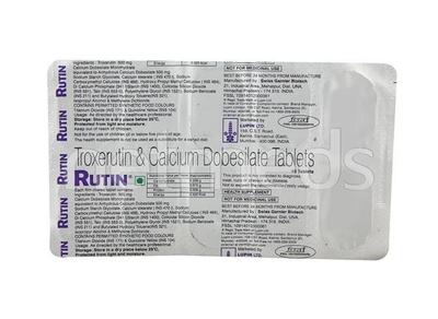 Rutin Tablet 10'S - Supplements-Cal