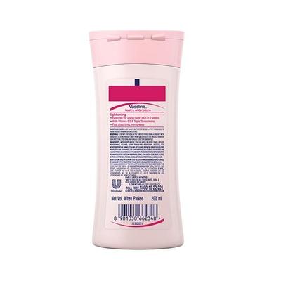 Vaseline Healthy White Lightening Body Lotion 200 ml - Lotions & Creams