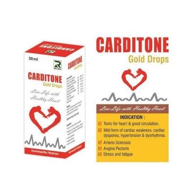 Dr.Raj Carditone Gold Drops 30 ml - Homeopathic Drops