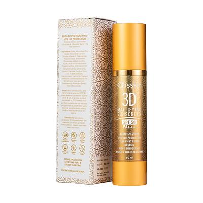 Blisskin 3D Mattifying SPF 50 Sunscreen Lotion 50 ml - Body Sunscreen